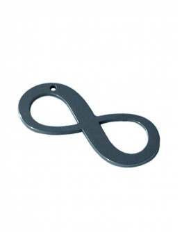 Жетон "Бесконечность" из нержавеющей стали AISI304, размер 51х20мм 