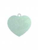 Жетон "Сердце" из нержавеющей стали AISI304, 34х32х1,5мм